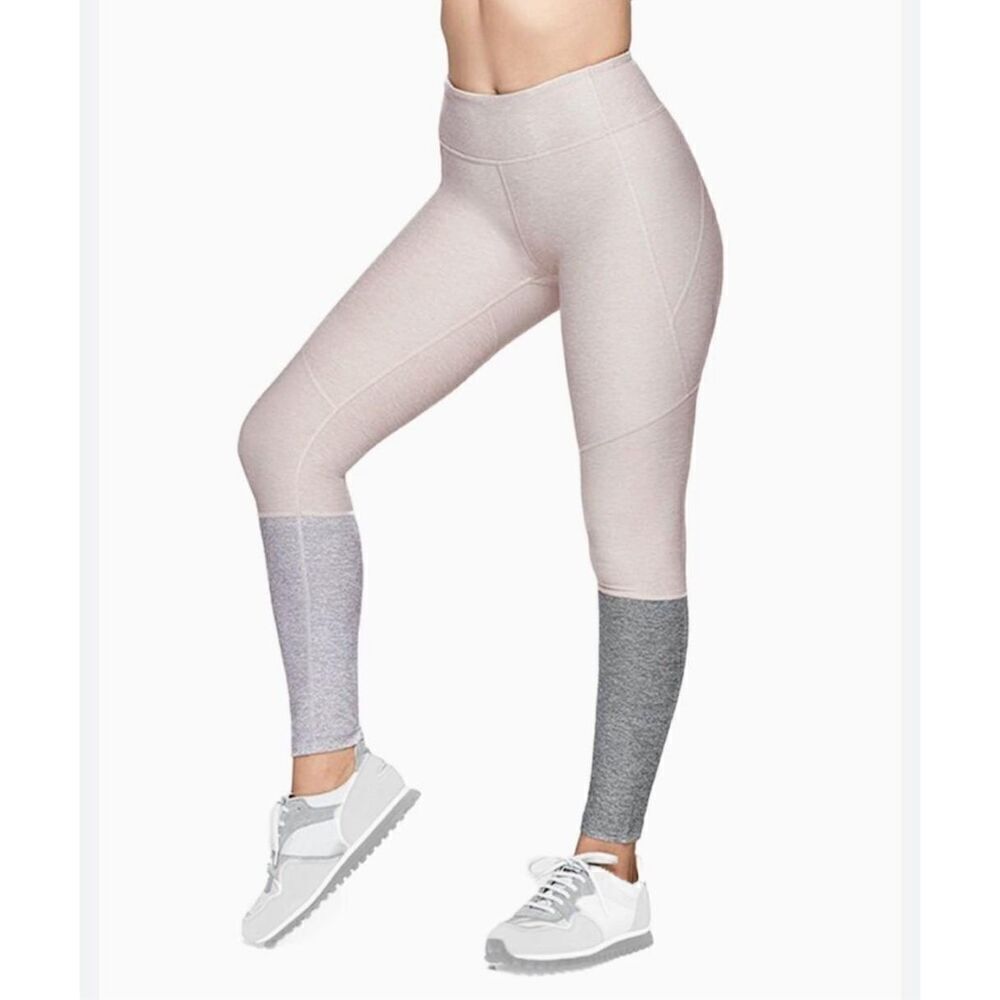 Outdoor Voices Color Dipped 7/8 Leggings, Women’s S, Oatmeal Dove Ash